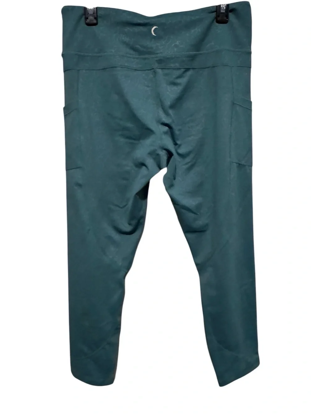 ZYIA Teal‎ Floral-Textured Leggings
